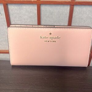Kate Spade Pink Wallet Cute Compact